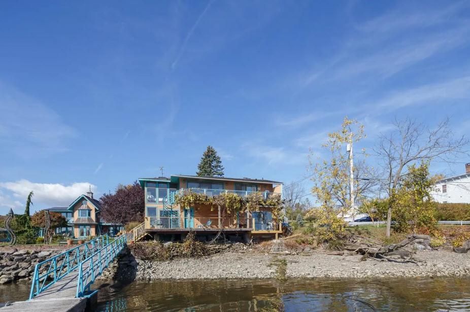 Hudson Riverfront Home Catskill Eksteriør bilde