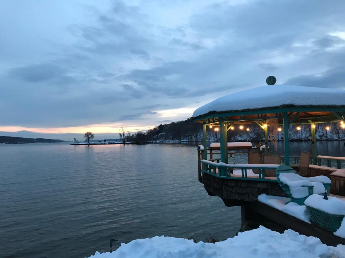 Hudson Riverfront Home Catskill Eksteriør bilde