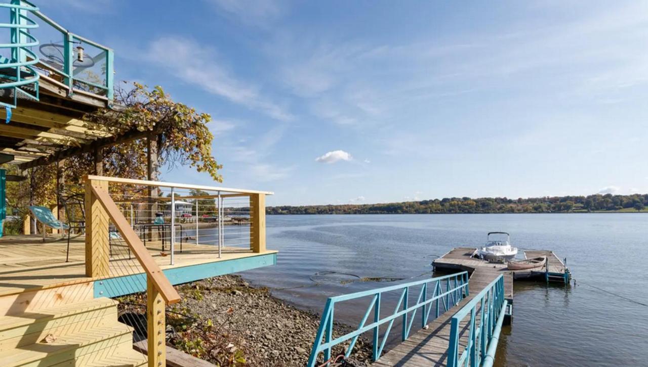 Hudson Riverfront Home Catskill Eksteriør bilde