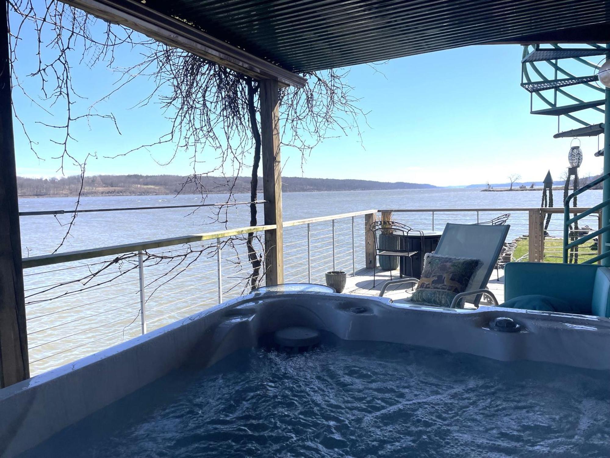 Hudson Riverfront Home Catskill Eksteriør bilde