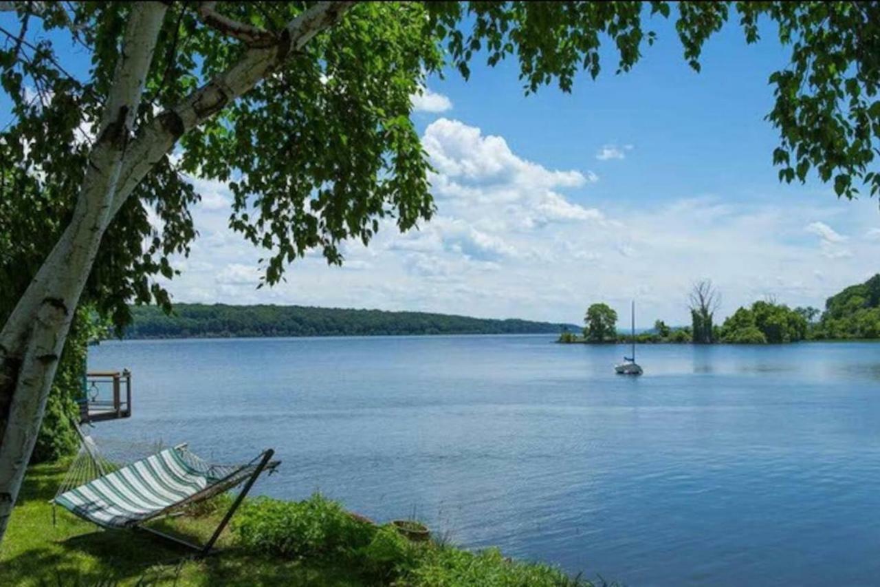 Hudson Riverfront Home Catskill Eksteriør bilde